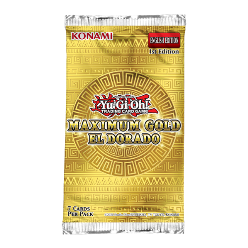 Yugioh Maximum Gold El Dorado Booster Pack - 1st Edition - Deck Out Gaming