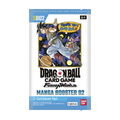 Dragon Ball Super Fusion World SB02 Manga Booster 02 Booster Pack (Artwork May Vary) - Deck Out Gaming