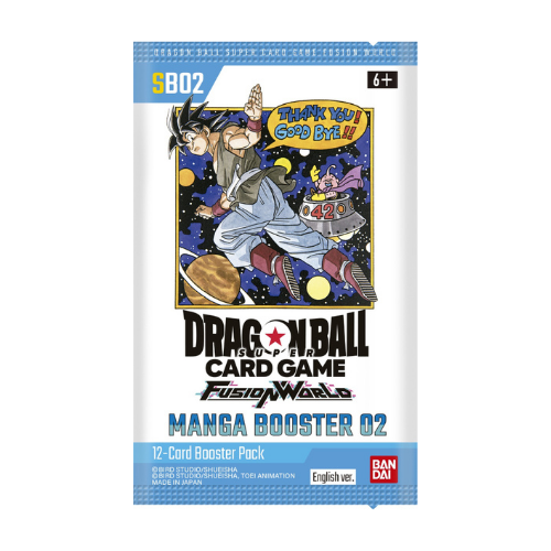 Dragon Ball Super Fusion World SB02 Manga Booster 02 Booster Pack (Artwork May Vary) - Deck Out Gaming