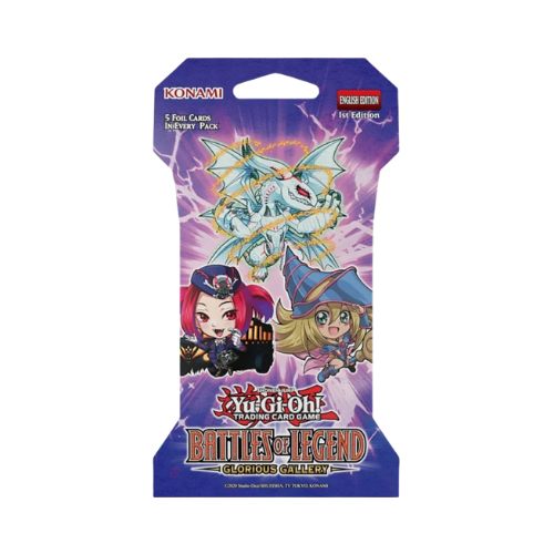 Yu-Gi-Oh - Battles Of Legend: Glorious Gallery Sleeved Booster - 1st Edition - Deck Out Gaming