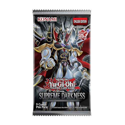 Yugioh Supreme Darkness Booster Pack - 1st Edition - Deck Out Gaming