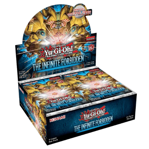 Yugioh The Infinite Forbidden Booster Box - 1st Edition - Deck Out Gaming