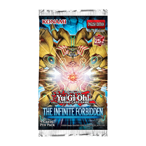 Yugioh The Infinite Forbidden Booster Pack - 1st Edition - Deck Out Gaming