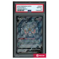 Zacian V - Crown Zenith - GG48 - PSA 10 - 73963092 - Deck Out Gaming