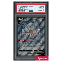 Zacian V - Crown Zenith - GG48 - PSA 10 - 73964143 - Deck Out Gaming
