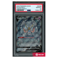 Zacian V - Crown Zenith - GG48 - PSA 10 - 73964170 - Deck Out Gaming