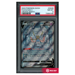 Zacian V - Crown Zenith - GG48 - PSA 8 - 73964185 - Deck Out Gaming