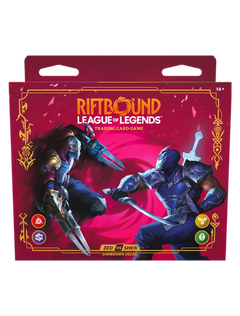 Riftbound League Of Legends - Vendetta - Showdown Deck - Zed Vs Shen-1