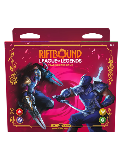 Riftbound League Of Legends - Vendetta - Showdown Deck - Zed Vs Shen-1