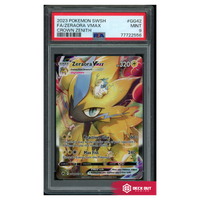 Zeraora VMAX - Crown Zenith - GG42 - PSA 9 - 77722556 - Deck Out Gaming