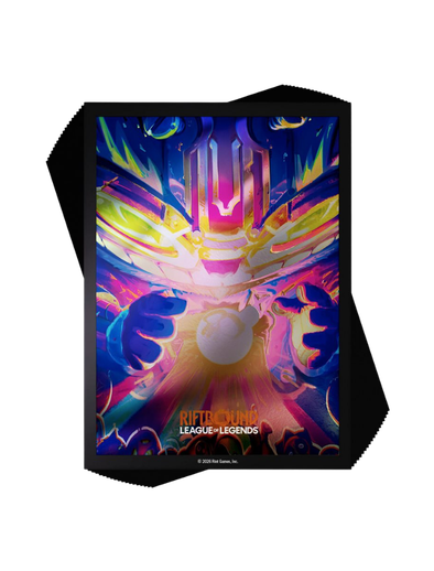 Riftbound League Of Legends - Radiance Card Sleeves - Ziggs - 100ct - Deck Out Gaming
