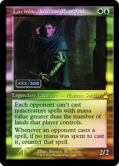 Lavinia, Azorius Renegade (Retro Frame) (Serial Numbered) (370) [Ravnica Remastered] foil - Deck Out Gaming
