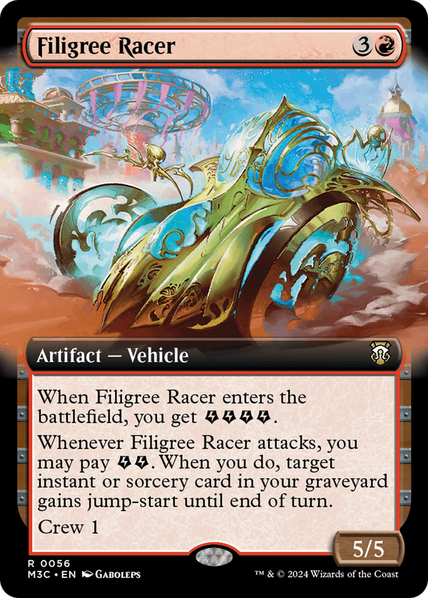 Filigree Racer (Extended Art) (56) [Modern Horizons 3 Commander] - Deck Out Gaming