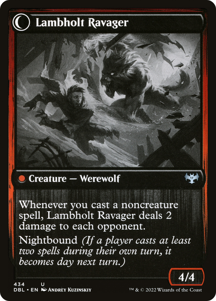 Lambholt Raconteur (434) [Innistrad: Double Feature] foil - Deck Out Gaming