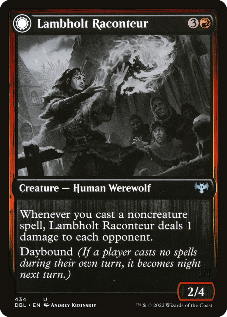 Lambholt Raconteur (434) [Innistrad: Double Feature] - Deck Out Gaming