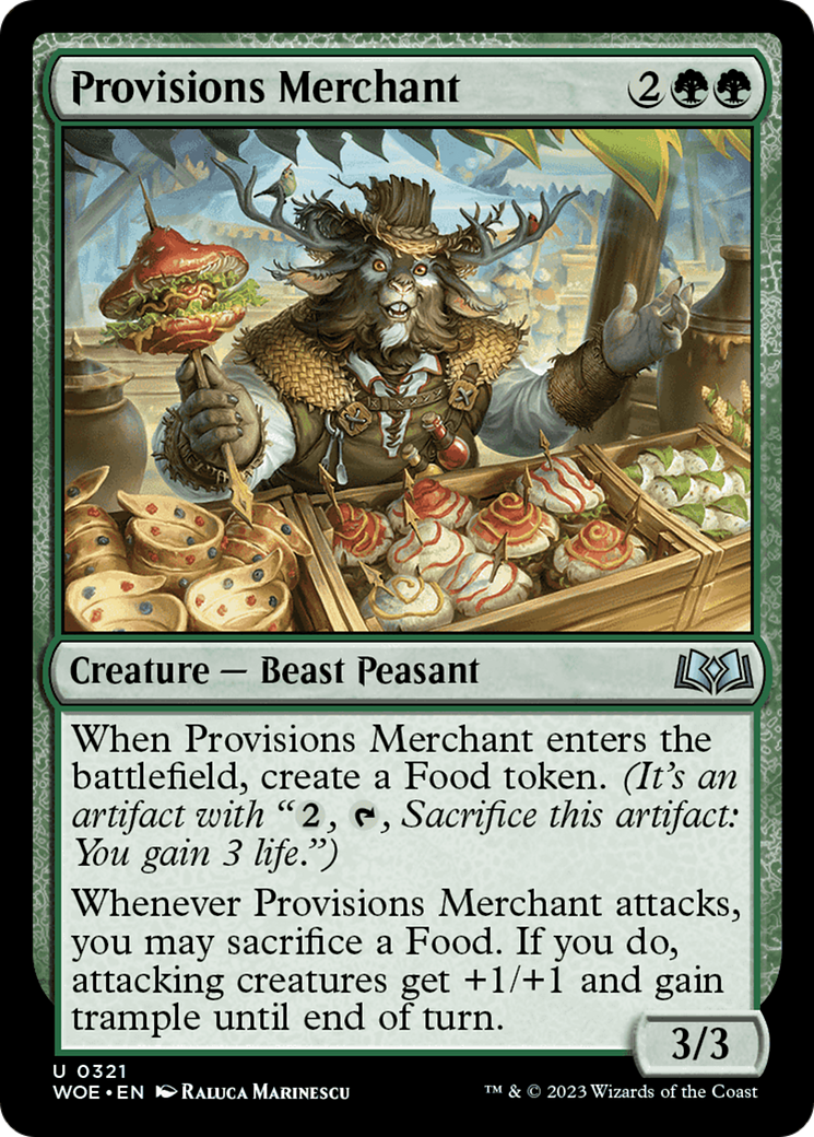 Provisions Merchant (321) [Wilds of Eldraine] - Deck Out Gaming