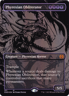 Phyrexian Obliterator (Oil Slick Raised Foil) (351) [Phyrexia: All Will Be One] foil - Deck Out Gaming