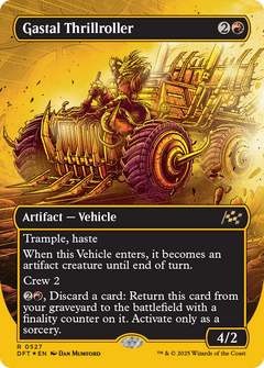 Gastal Thrillroller (Borderless) (First-Place Foil) (527) [Aetherdrift] foil - Deck Out Gaming