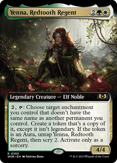 Yenna, Redtooth Regent (Extended Art) (365) [Wilds of Eldraine] foil - Deck Out Gaming