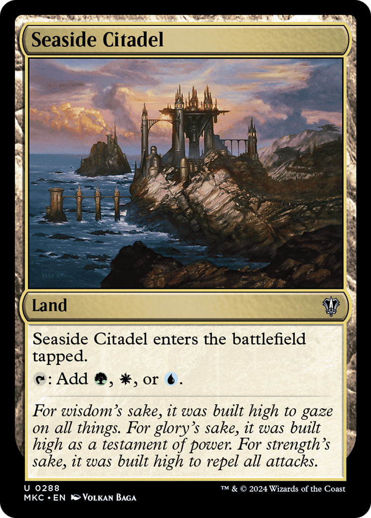 Seaside Citadel (288) [Murders at Karlov Manor Commander] - Deck Out Gaming