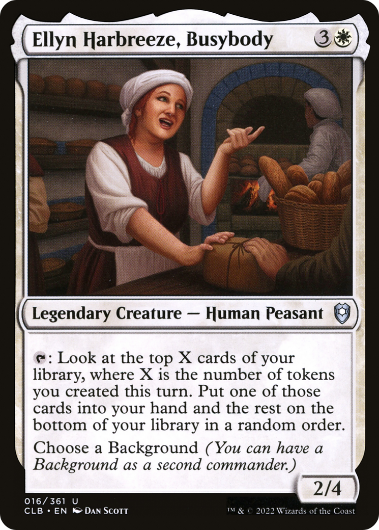 Ellyn Harbreeze, Busybody (16) [Commander Legends: Battle for Baldur's Gate] foil - Deck Out Gaming