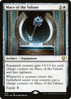 Mace of the Valiant (78) [Commander: Phyrexia: All Will Be One] - Deck Out Gaming