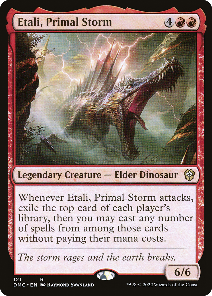 Etali, Primal Storm (121) [Dominaria United Commander] - Deck Out Gaming