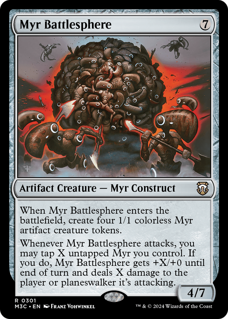 Myr Battlesphere (301) [Modern Horizons 3 Commander] - Deck Out Gaming