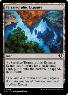 Terramorphic Expanse (428) [Commander Masters] - Deck Out Gaming