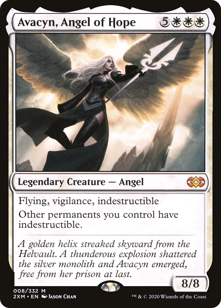 Avacyn, Angel of Hope (8) [Double Masters] foil - Deck Out Gaming