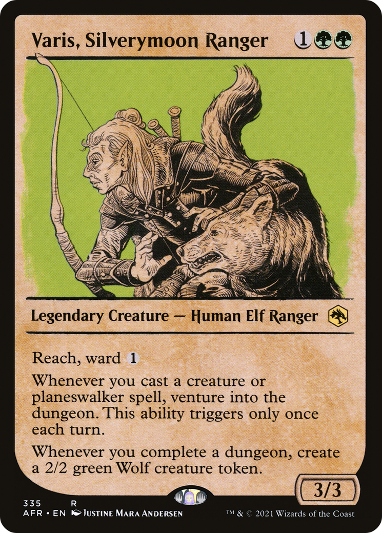 Varis, Silverymoon Ranger (335) [Adventures in the Forgotten Realms] - Deck Out Gaming