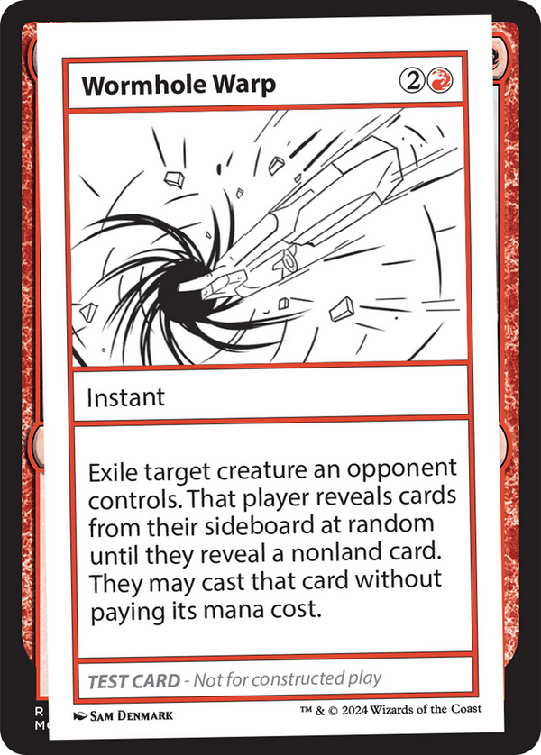 Wormhole Warp () [Mystery Booster 2] - Deck Out Gaming