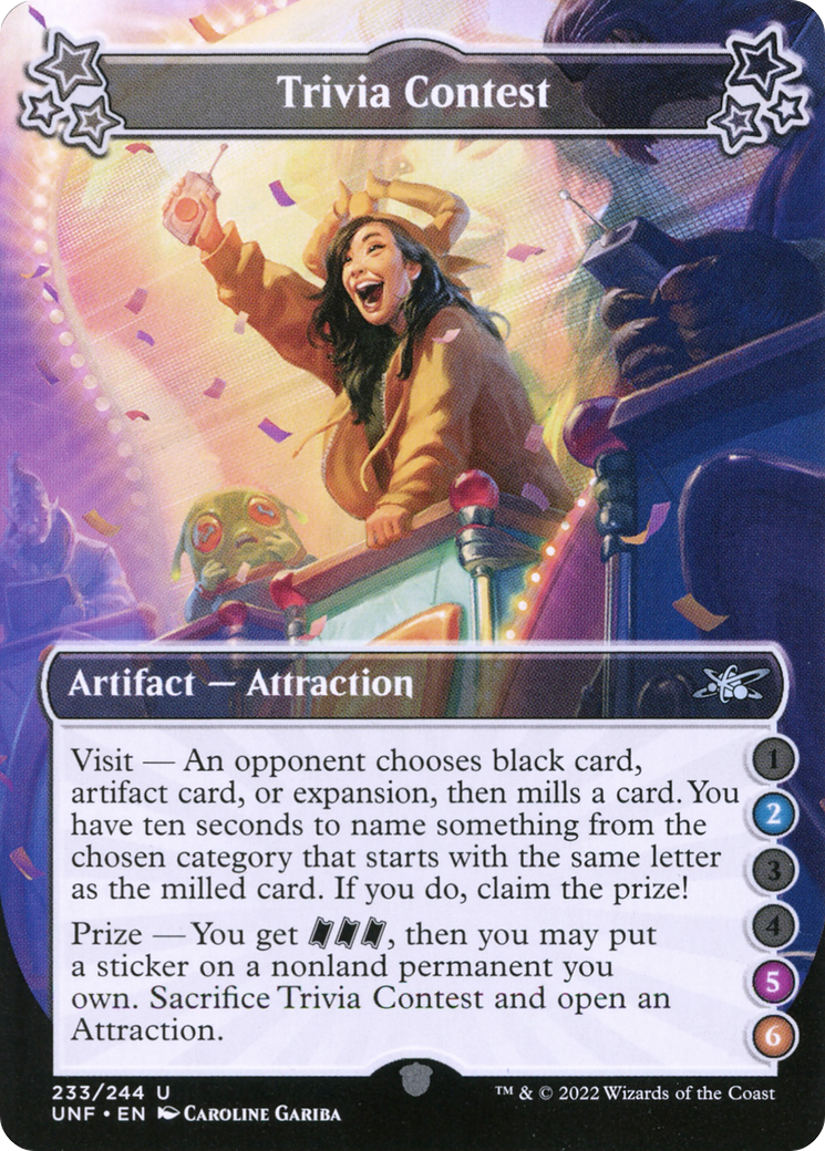 Trivia Contest (2-5-6) (233) [Unfinity] - Deck Out Gaming