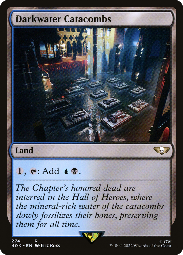 Darkwater Catacombs (274) [Warhammer 40,000 Commander] - Deck Out Gaming