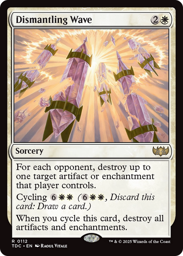 Dismantling Wave (112) [Commander: Tarkir: Dragonstorm] - Deck Out Gaming