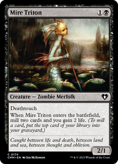 Mire Triton (174) [Commander Masters] - Deck Out Gaming