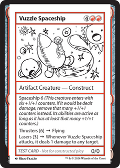 Vuzzle Spaceship () [Mystery Booster 2] - Deck Out Gaming