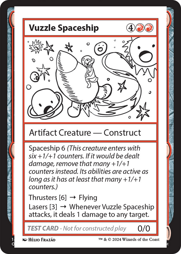 Vuzzle Spaceship () [Mystery Booster 2] - Deck Out Gaming
