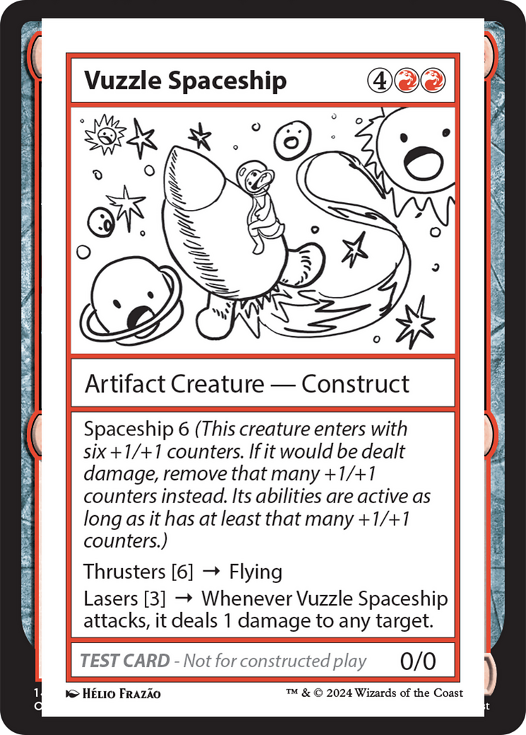 Vuzzle Spaceship () [Mystery Booster 2] - Deck Out Gaming