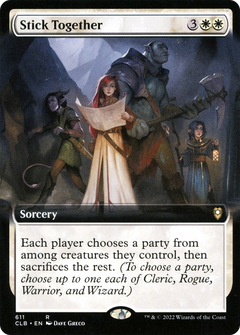 Stick Together (Extended Art) (611) [Commander Legends: Battle for Baldur's Gate] - Deck Out Gaming