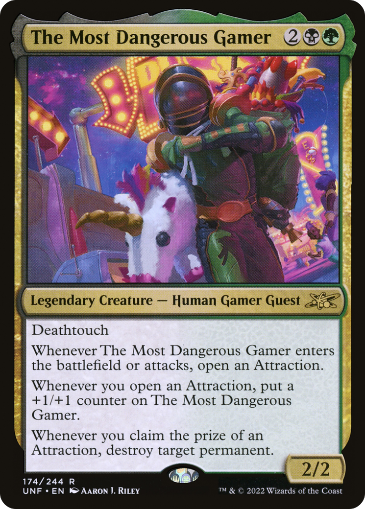 The Most Dangerous Gamer (174) [Unfinity] - Deck Out Gaming