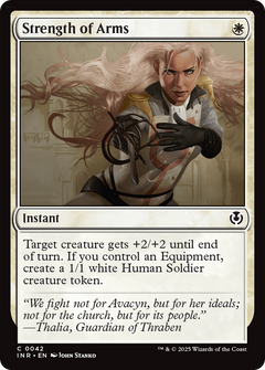 Strength of Arms (42) [Innistrad Remastered] - Deck Out Gaming