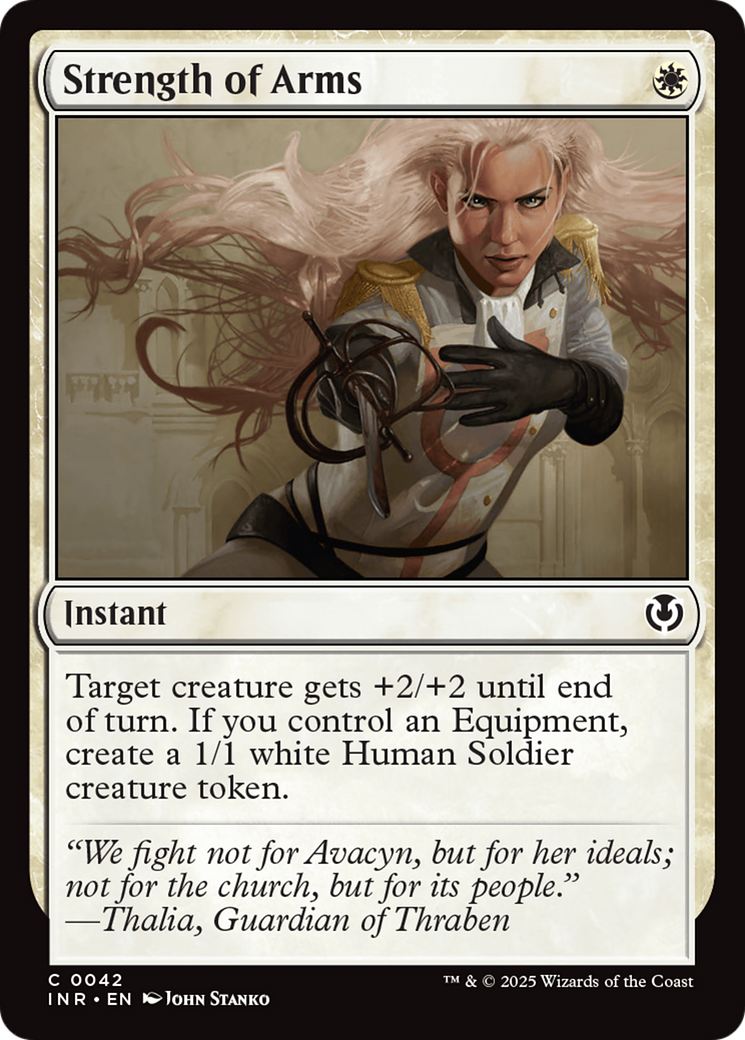 Strength of Arms (42) [Innistrad Remastered] - Deck Out Gaming