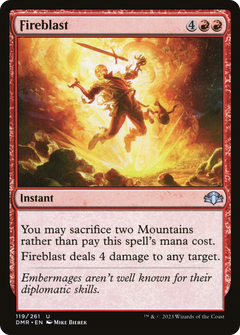 Fireblast (119) [Dominaria Remastered] - Deck Out Gaming