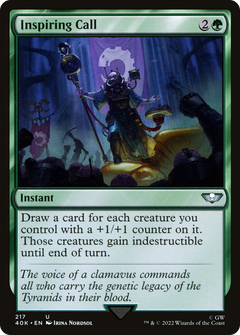 Inspiring Call (217) [Warhammer 40,000 Commander] - Deck Out Gaming