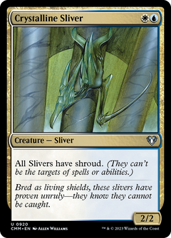 Crystalline Sliver (920) [Commander Masters] - Deck Out Gaming