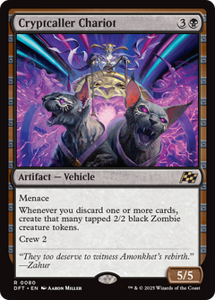 Cryptcaller Chariot (80) [Aetherdrift] foil - Deck Out Gaming