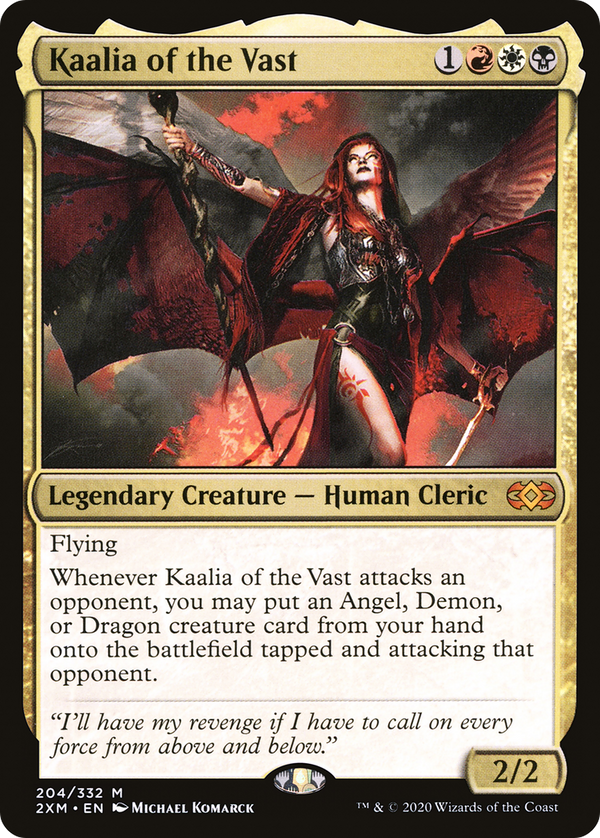 Kaalia of the Vast (204) [Double Masters] - Deck Out Gaming