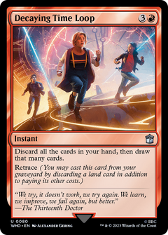 Decaying Time Loop (80) [Doctor Who] - Deck Out Gaming