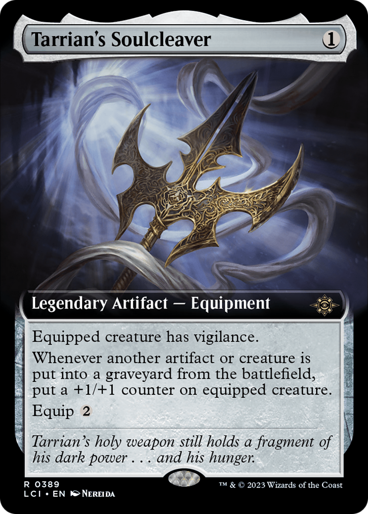 Tarrian's Soulcleaver (Extended Art) (389) [The Lost Caverns of Ixalan] foil - Deck Out Gaming